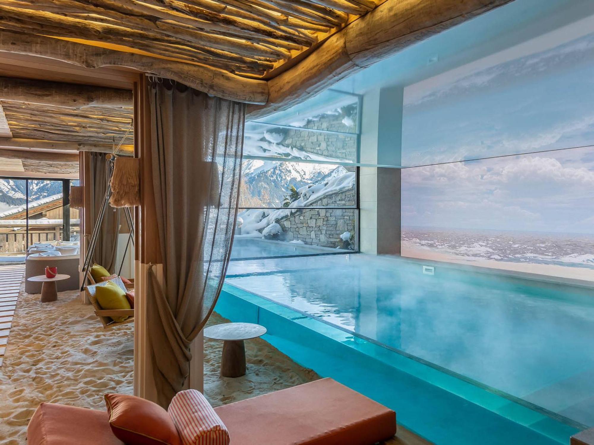 Chalet Luxueux A Courchevel Avec Piscine, Cinema, Salle De Sport Et Service Complet - Fr-1-562-71 Exterior foto