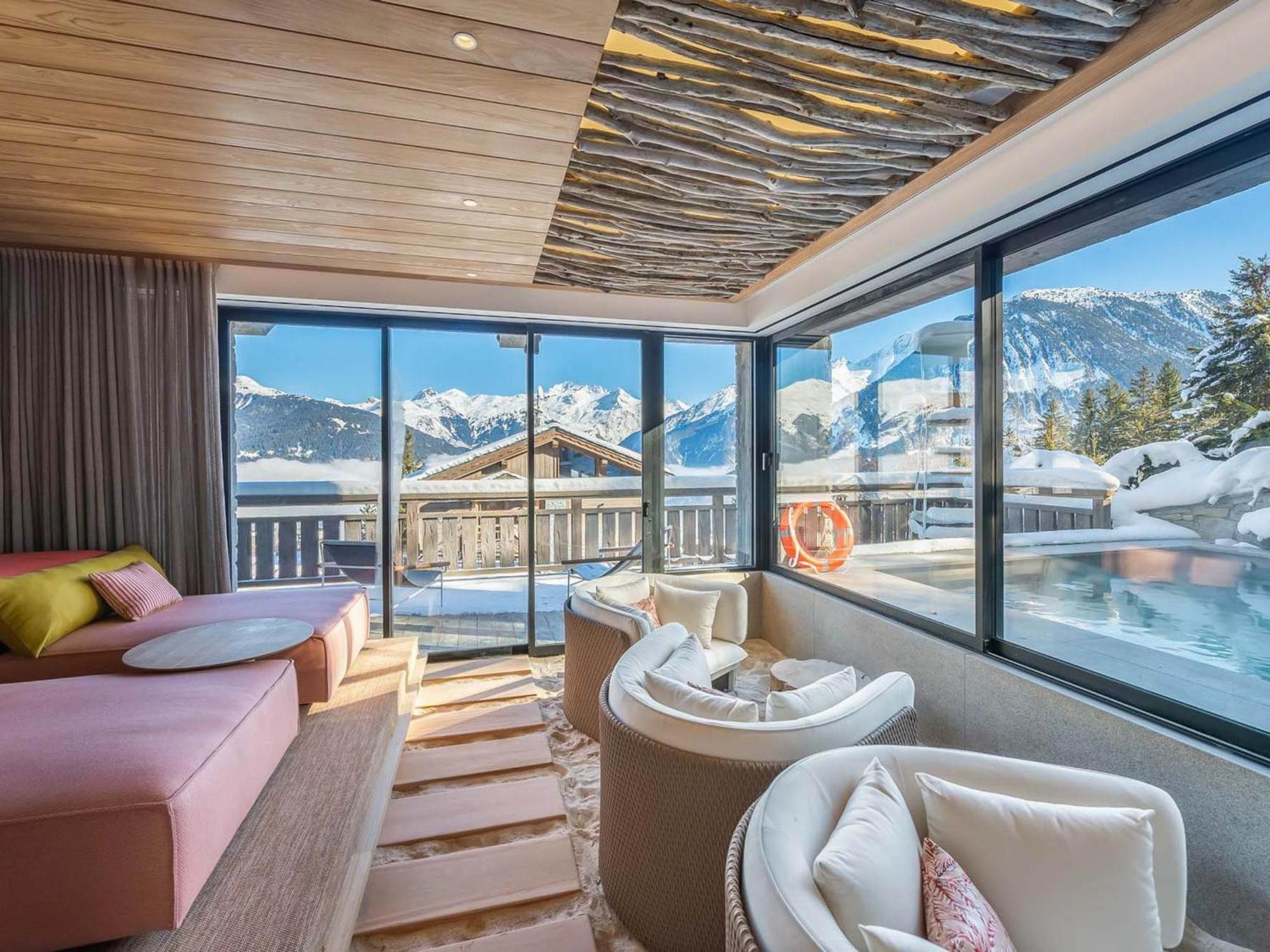 Chalet Luxueux A Courchevel Avec Piscine, Cinema, Salle De Sport Et Service Complet - Fr-1-562-71 Exterior foto