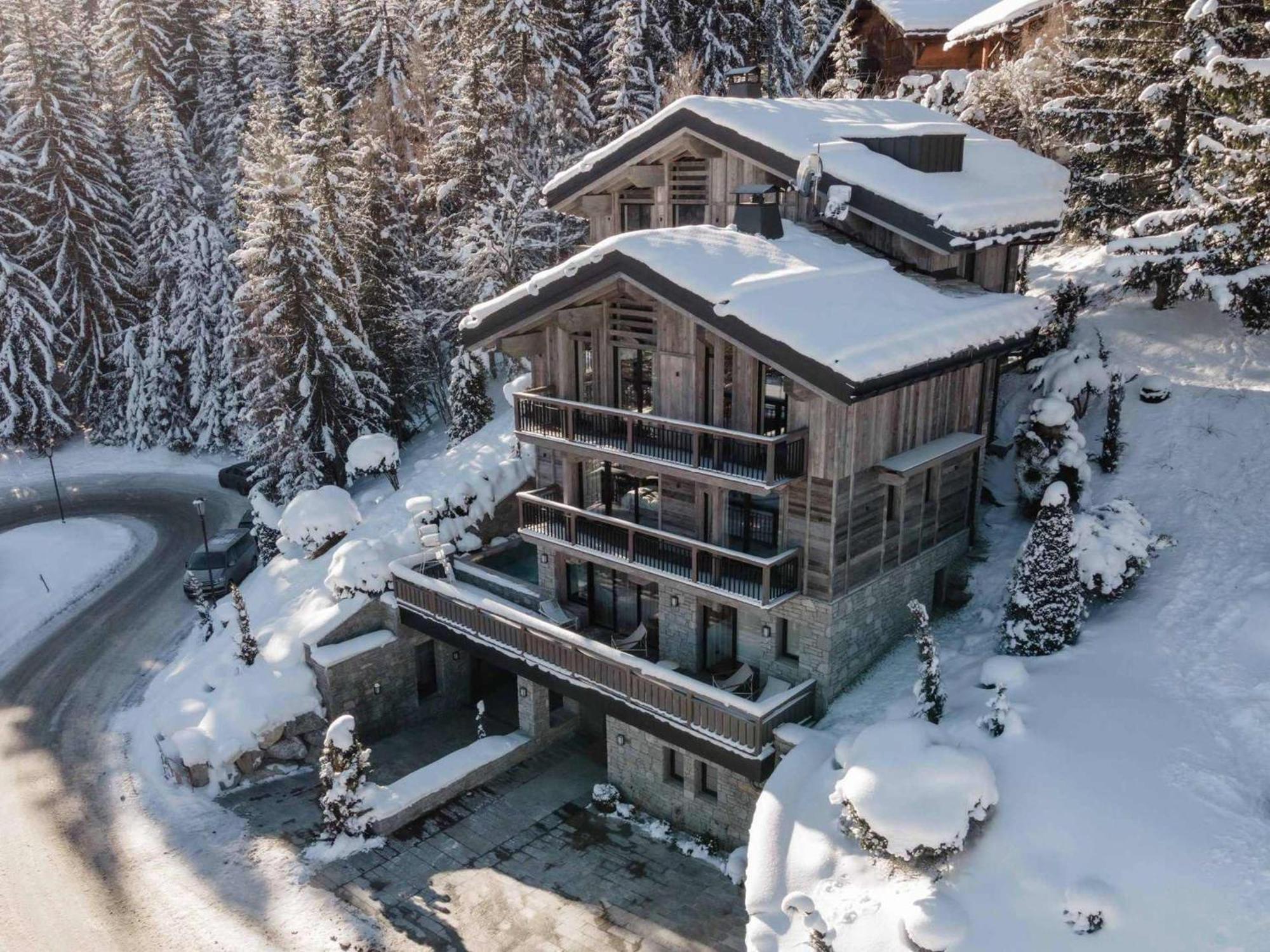 Chalet Luxueux A Courchevel Avec Piscine, Cinema, Salle De Sport Et Service Complet - Fr-1-562-71 Exterior foto