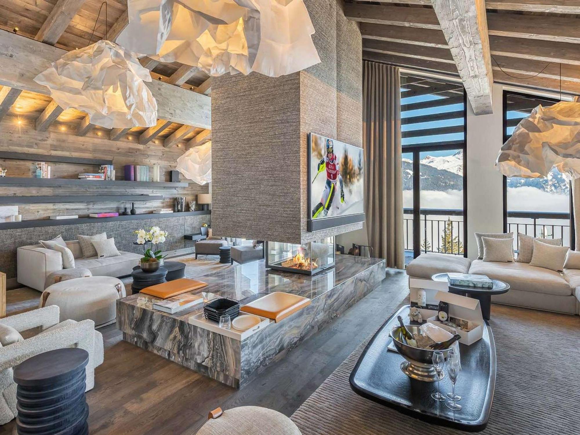 Chalet Luxueux A Courchevel Avec Piscine, Cinema, Salle De Sport Et Service Complet - Fr-1-562-71 Exterior foto